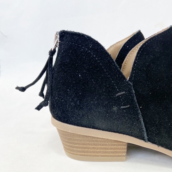 KENNETH COLE REACTION Women's Side Way Booties in Black Suede Size 6.5M New - Picture 8 of 10